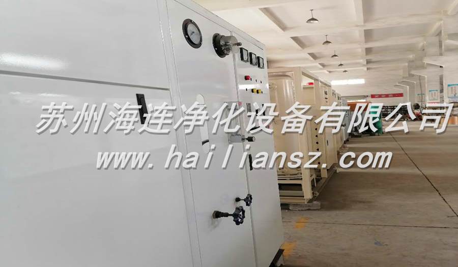 为了用户按时投产——制氮机厂家连续48小时调试